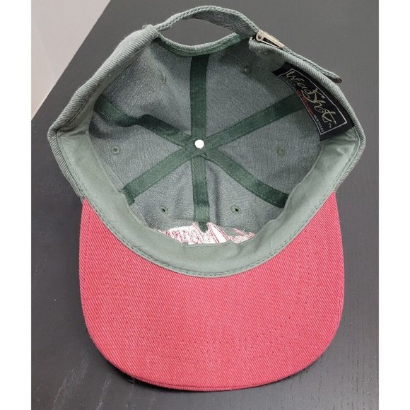 New Orleans French Quarter Cap Hat  Adjustable Red Green Strap Back Adjustable - Picture 4 of 5